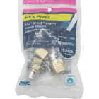 SharkBite 1/2 In. x 1/2 In. FNPT PEX Press Brass Adapter (5-Pack) Image 2