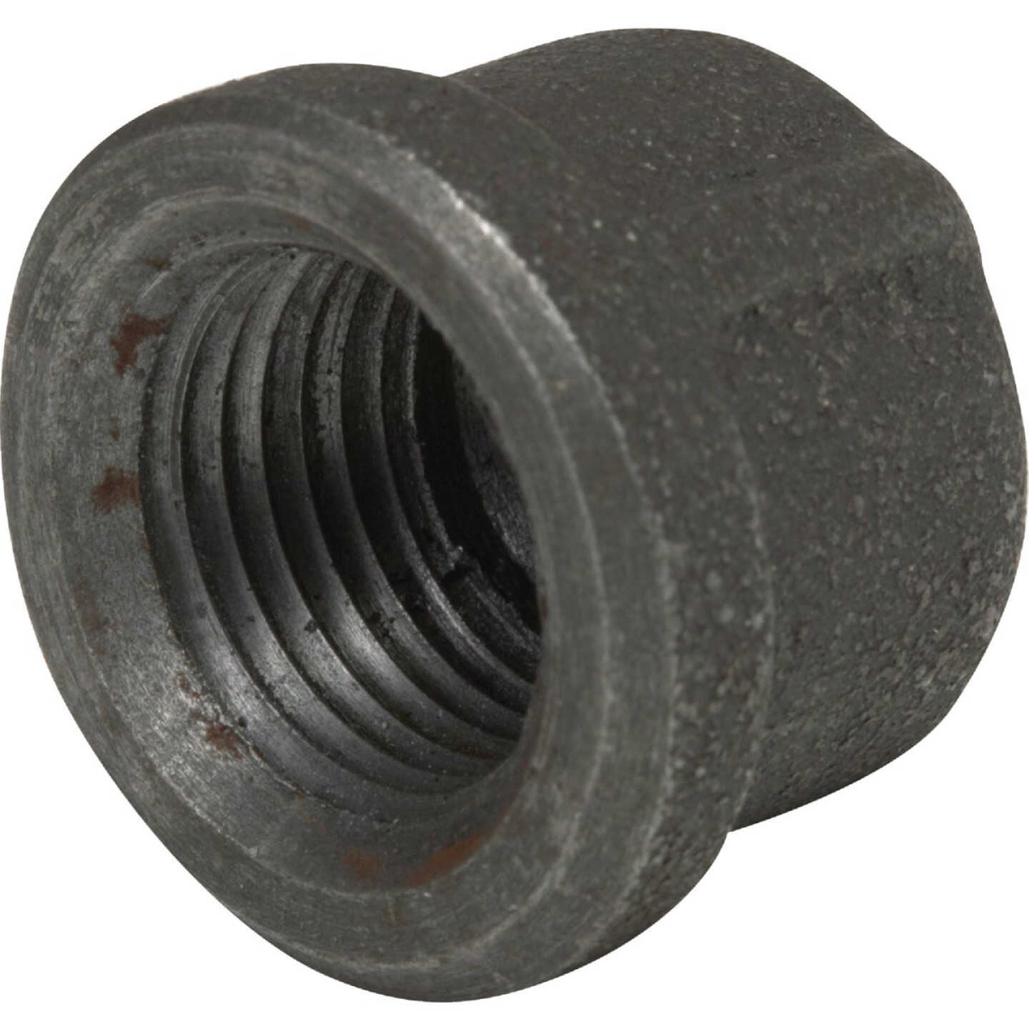 Anvil 1 In. Malleable Black Iron Cap Image 1