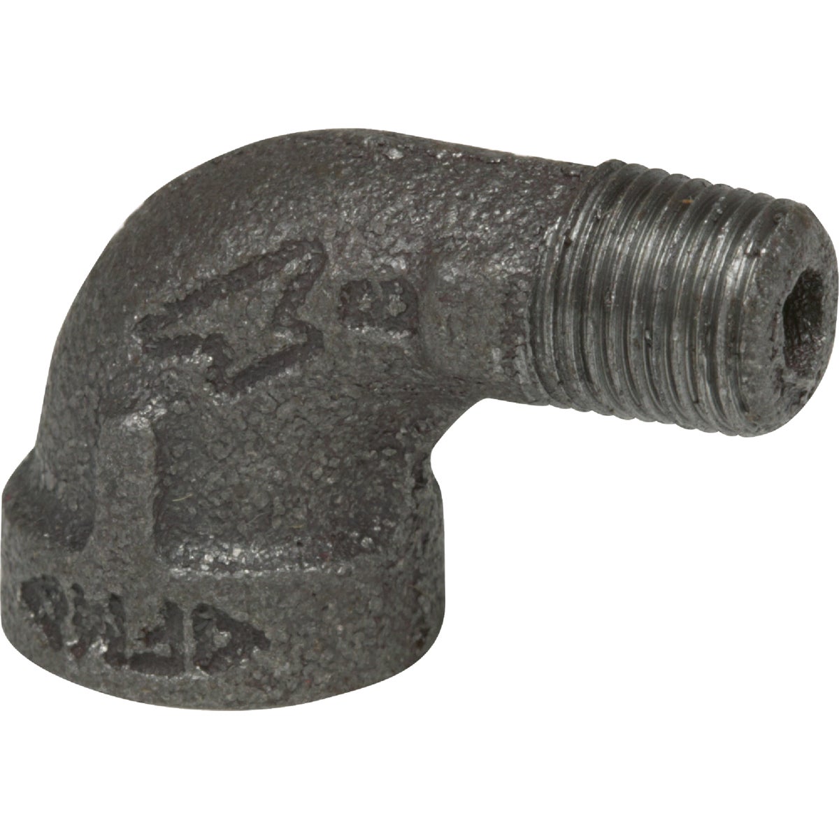 Anvil 1-1/2 In. 90 Deg. Street Malleable Black Iron Elbow (1/4 Bend) Image 1