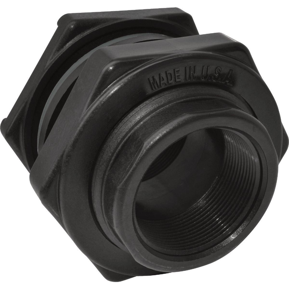 Abbott 1-1/2 In. Polypropylene Bulkhead Fitting