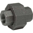 Anvil 3/4 In. Ground Joint Malleable Black Iron Union Image 1