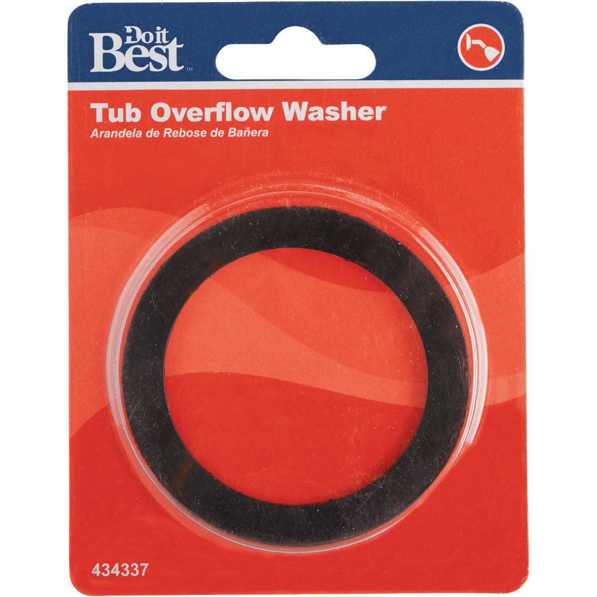 Do it Flat 2-1/8 In. Bath Overflow Washer Image 2
