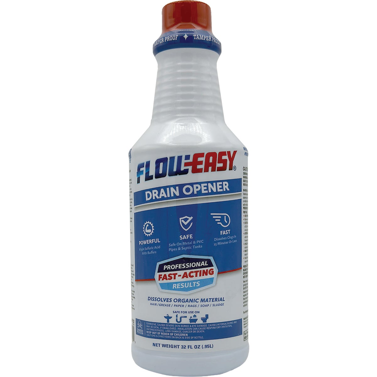 Flow-Easy 1 Qt. Liquid Drain Opener