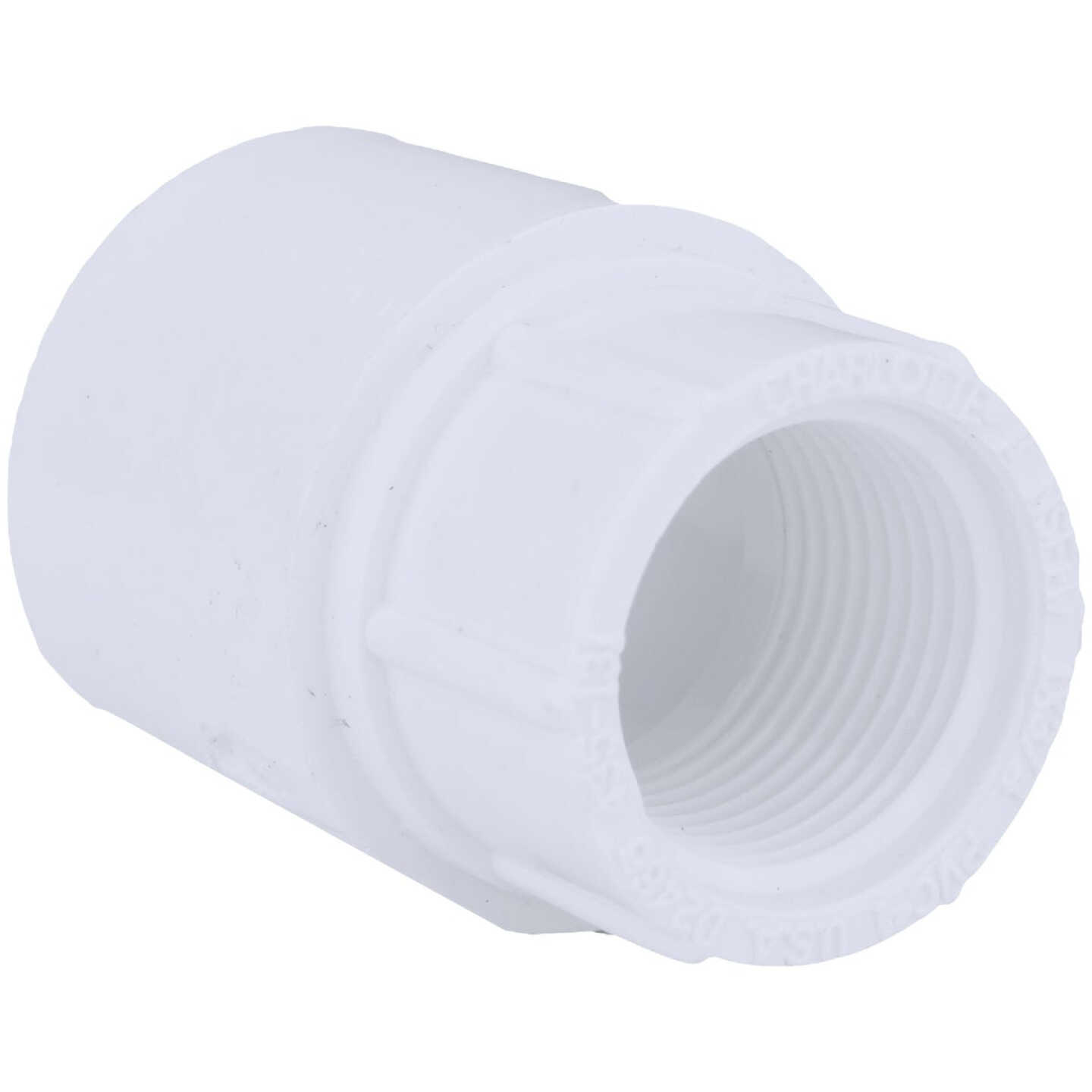 Charlotte Pipe 1 In. x 3/4 In. Schedule 40 Female PVC Adapter Image 1