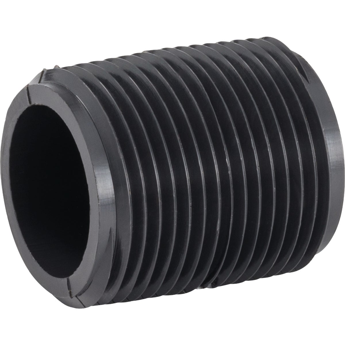 B&K 1/2 In. MIP x Close Schedule 40 Polyethylene Nipple Image 2