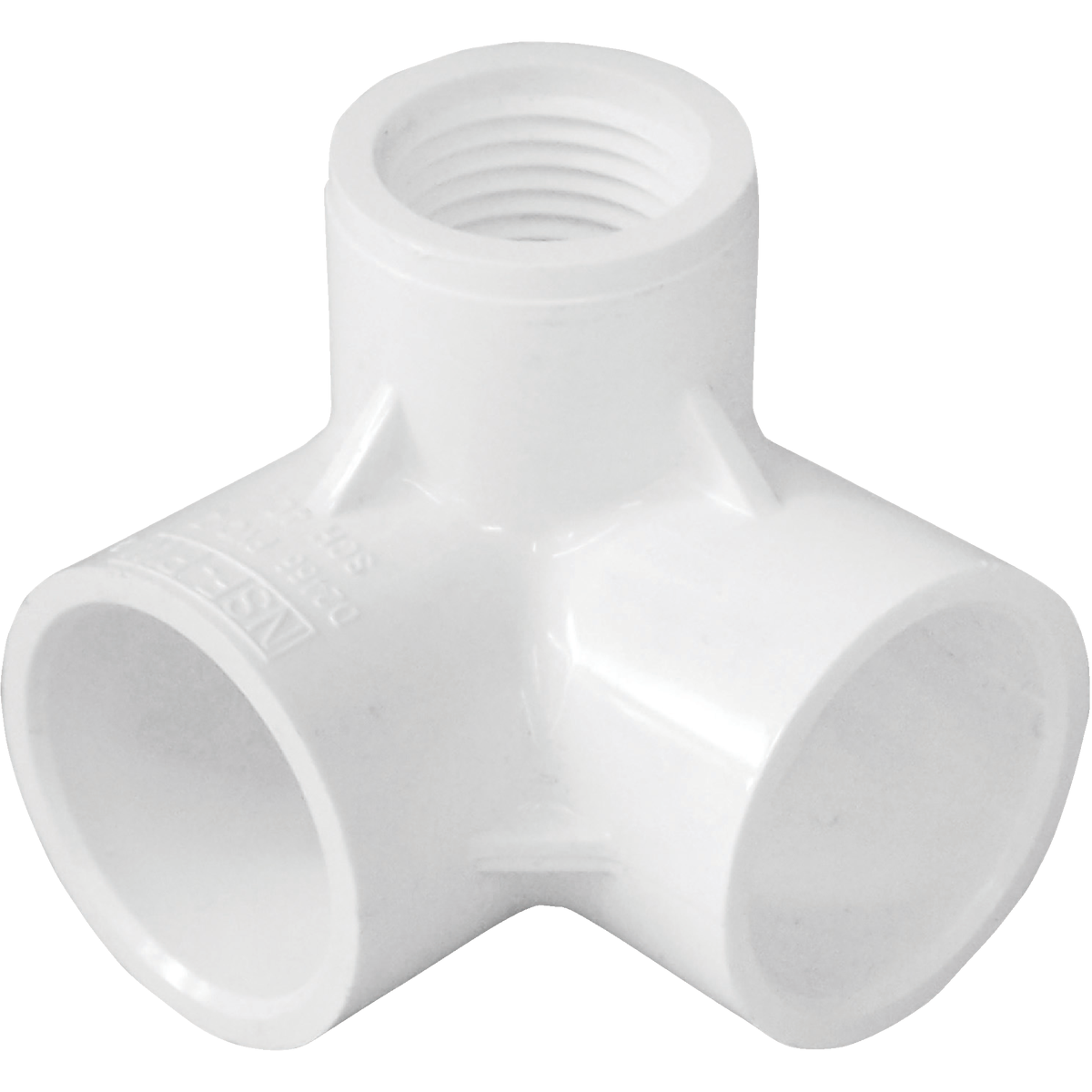 Charlotte Pipe 3/4 In. x 3/4 In. Slip x 1/2 In. Female Schedule 40 90 Deg. PVC Elbow with Side Inlet (1/4 Bend)