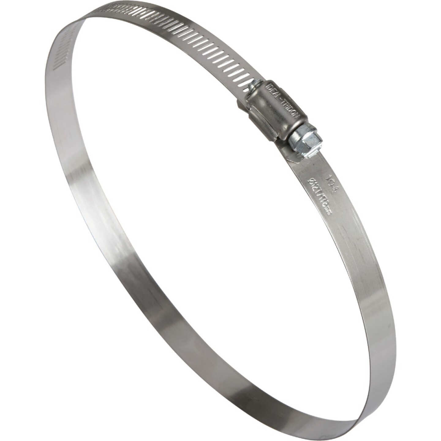 Ideal 5 In. - 7 In. 57 Stainless Steel Hose Clamp with Zinc-Plated Carbon Steel Screw Image 1