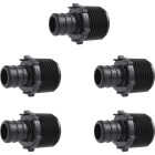SharkBite 3/4 In. Barb x 3/4 In. MPT Poly-Alloy PEX Adapter (5-Pack) Image 1