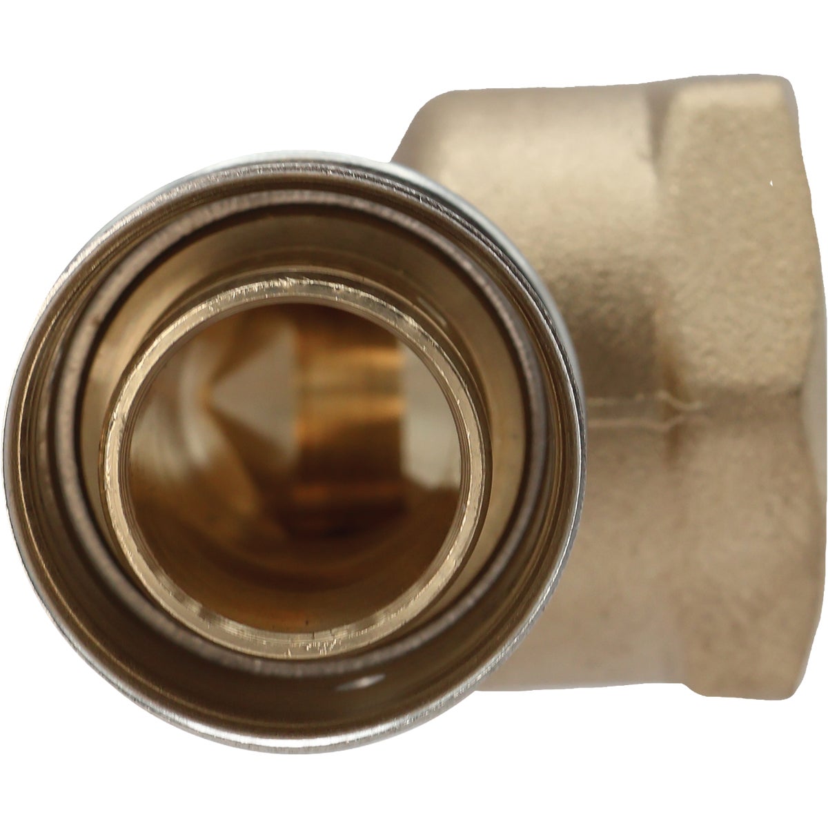 SharkBite 3/4 In. x 3/4 In. FNPT PEX Press Brass Adapter Elbow Image 4