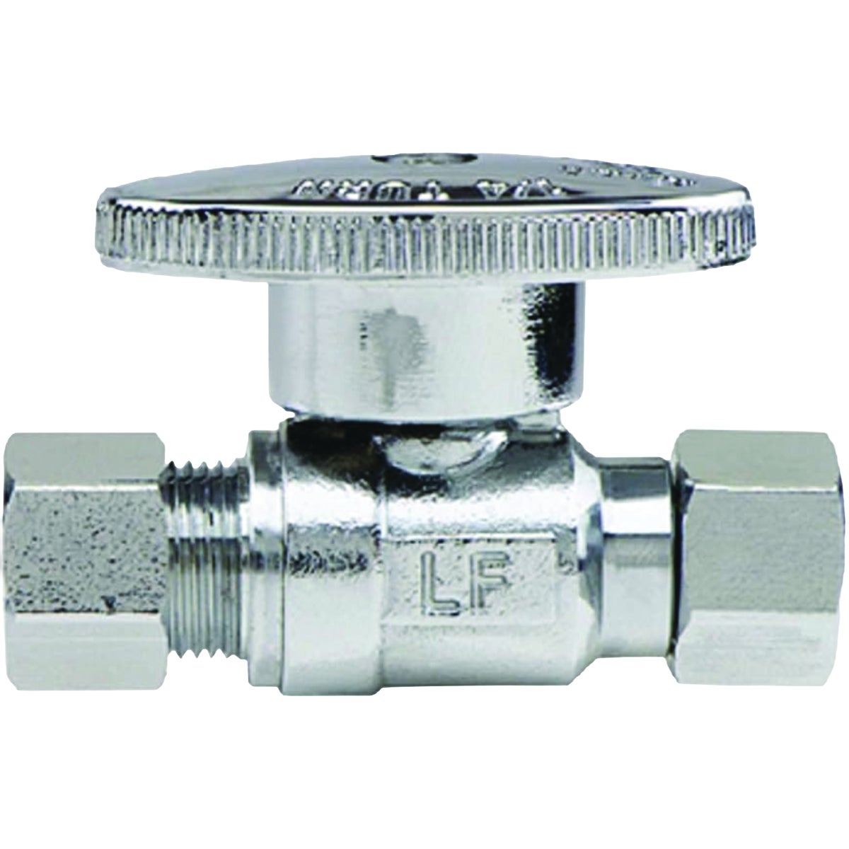 Master Plumber 3/8 In. OD x 3/8 In. OD Quarter Turn Straight Valve Image 1