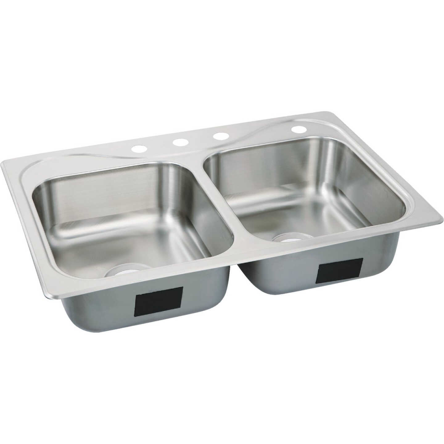 Sterling Southhaven Double Bowl 33 In. x 22 In. x 7 In. Deep Stainless Steel Kitchen Sink Image 1