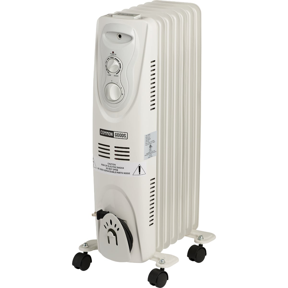 Home Impressions 1500W 120V Oil Filled Radiator Heater Image 3