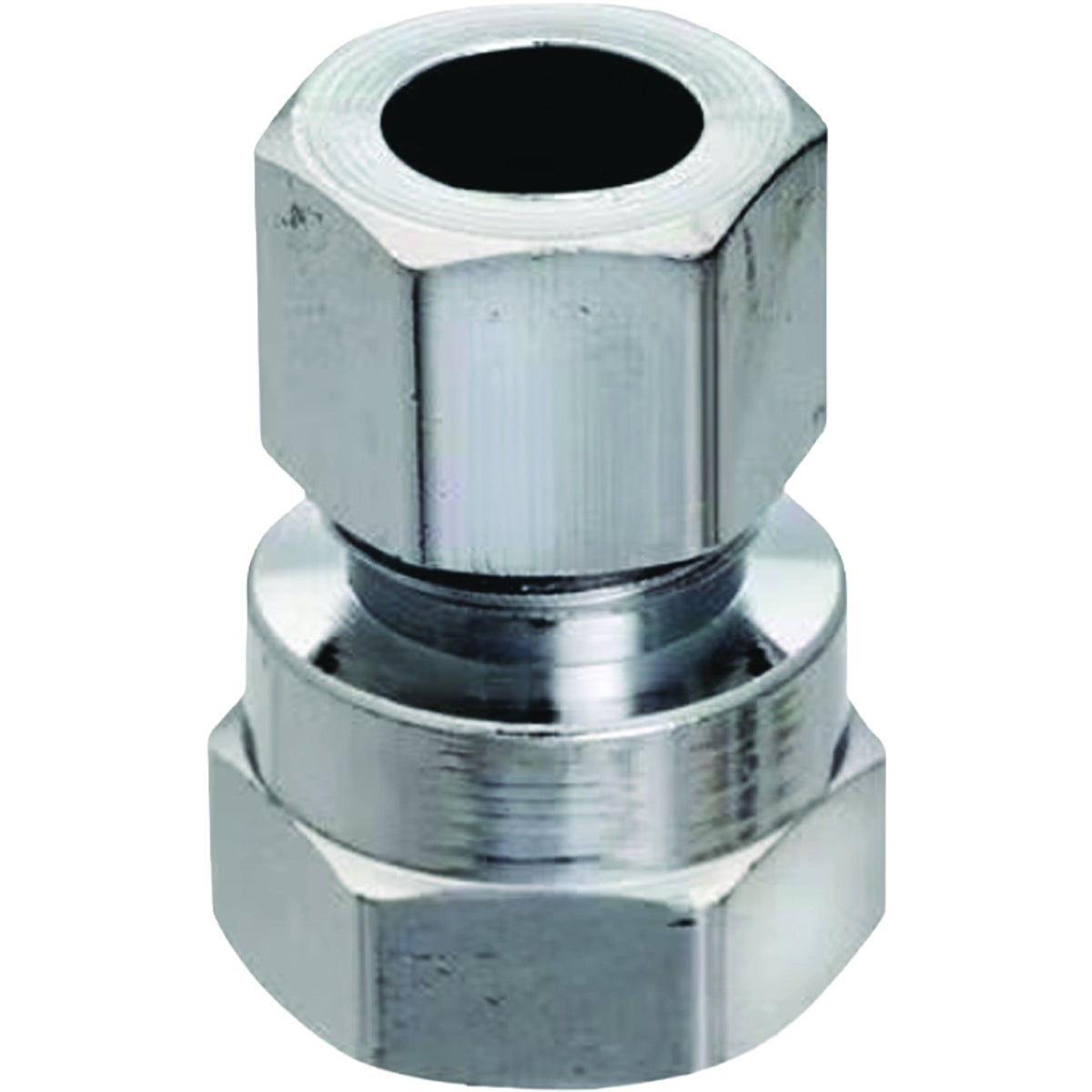 Plumb Pak Brass 3/8 In. FPT x 3/8 In. OD Compression Straight Connector