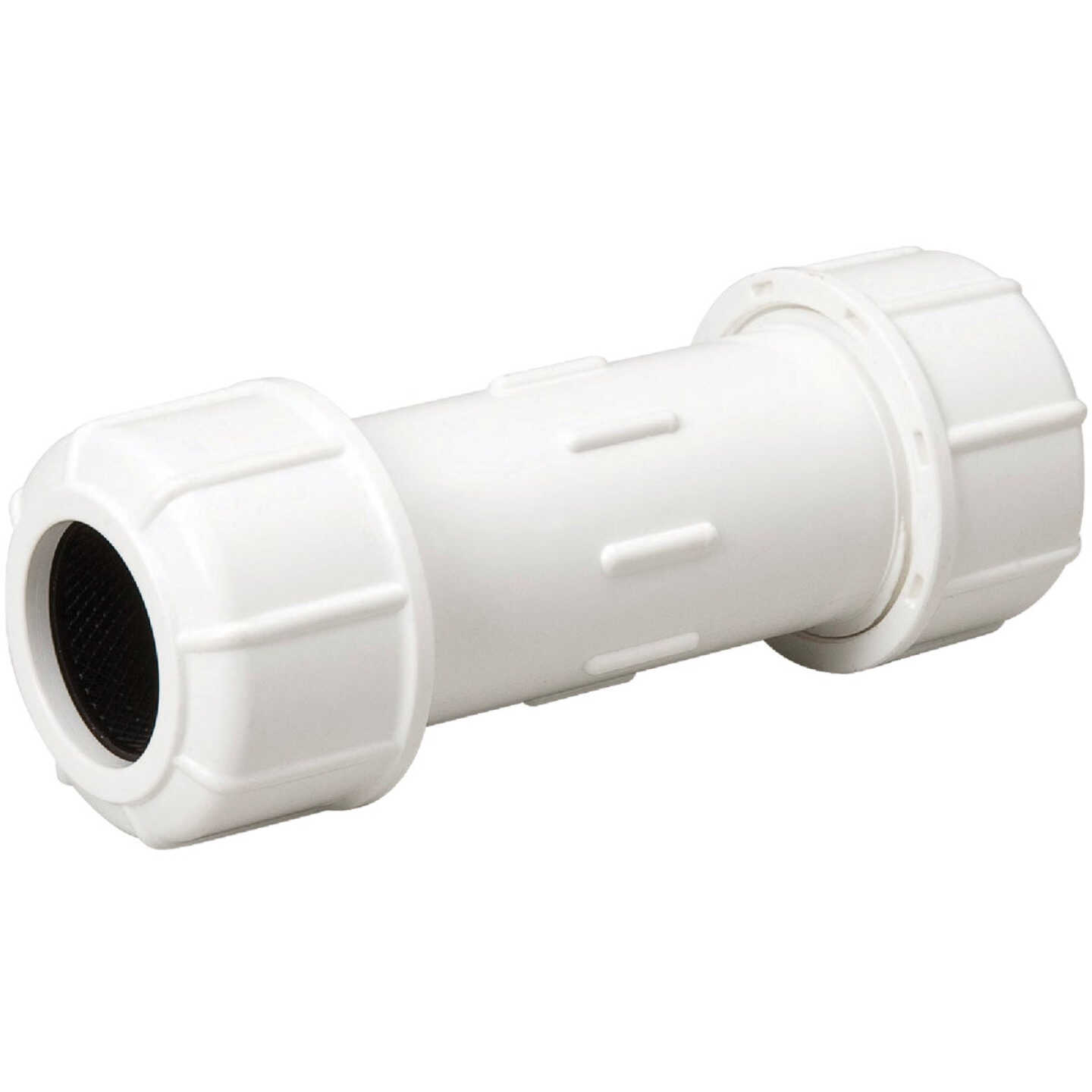 B&K 1 In. x 1 In. Compression PVC Coupling Image 1