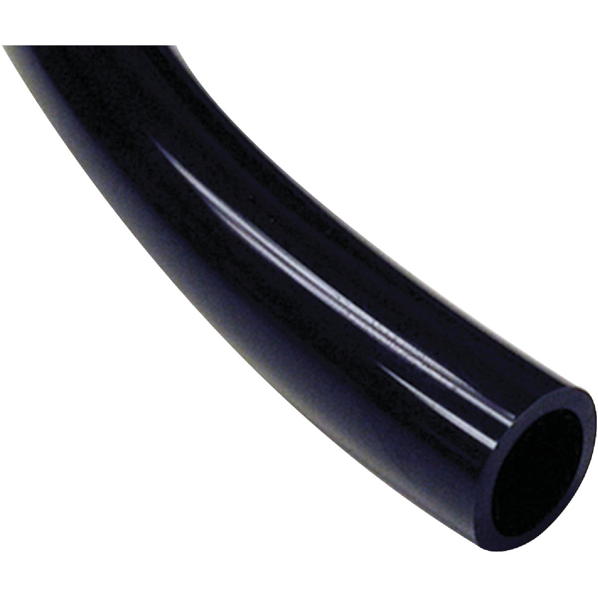 Abbott Rubber 1 In. x 3/4 In. x 100 Ft. T14 Black PVC Tubing