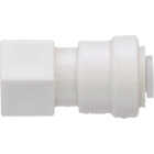 Watts Aqualock 1/4 In. OD x 1/4 In. FNPT Push-to-Connect Plastic Adapter Image 1