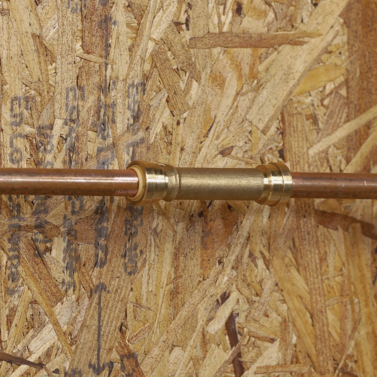 QuickFitting 1/2 In. Push-to-Connect Brass Slip Repair Coupling Image 2