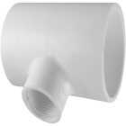 Charlotte Pipe 1-1/2 In. Solvent Weld x 3/4 In. FIP Schedule 40 PVC Tee Image 1