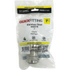 QuickFitting 1 In. Push-to-Connect Stainless Steel Straight Coupling Image 3