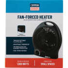 Home Impressions 1500W 120V Electric Space Heater, Black Image 2