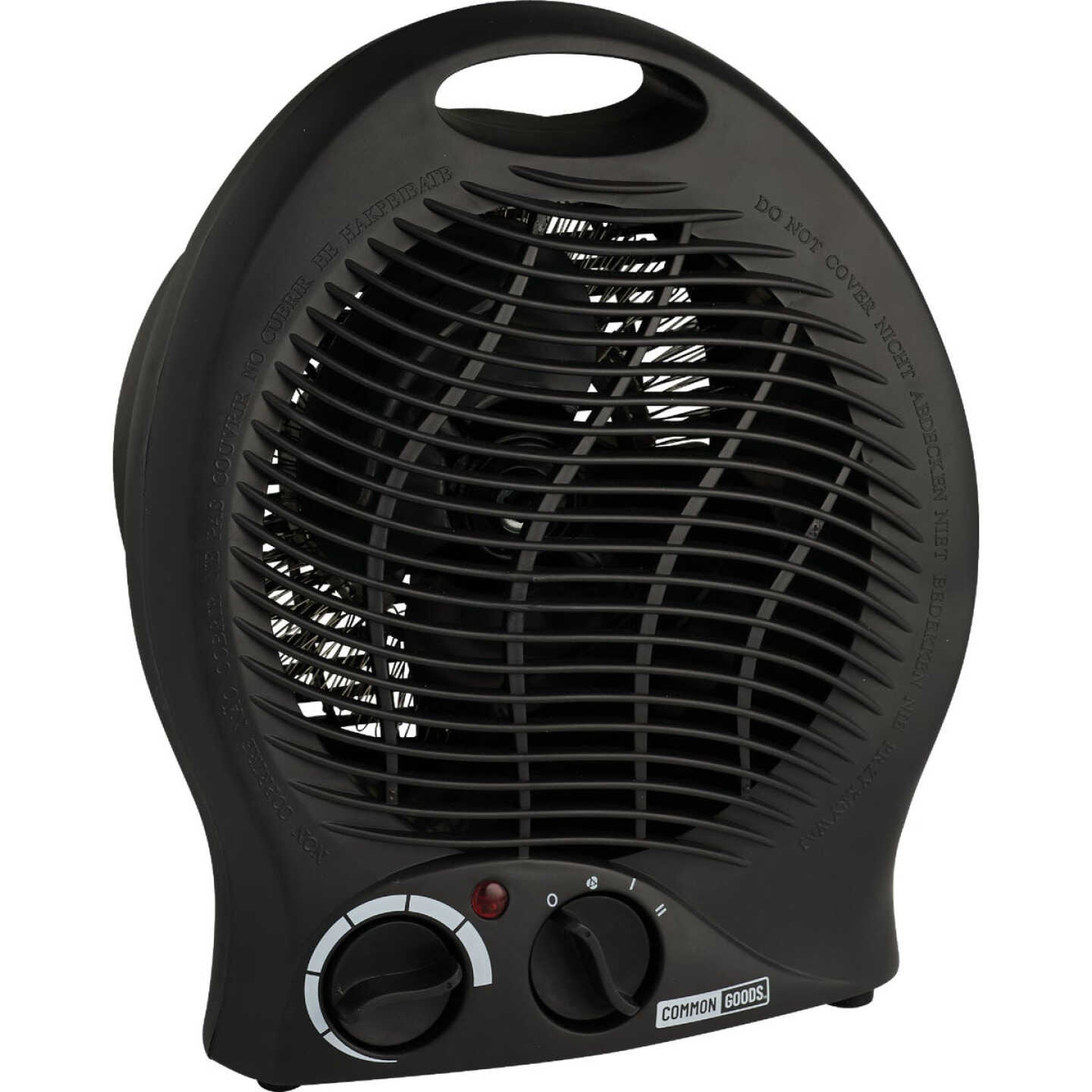 Home Impressions 1500W 120V Electric Space Heater, Black Image 1