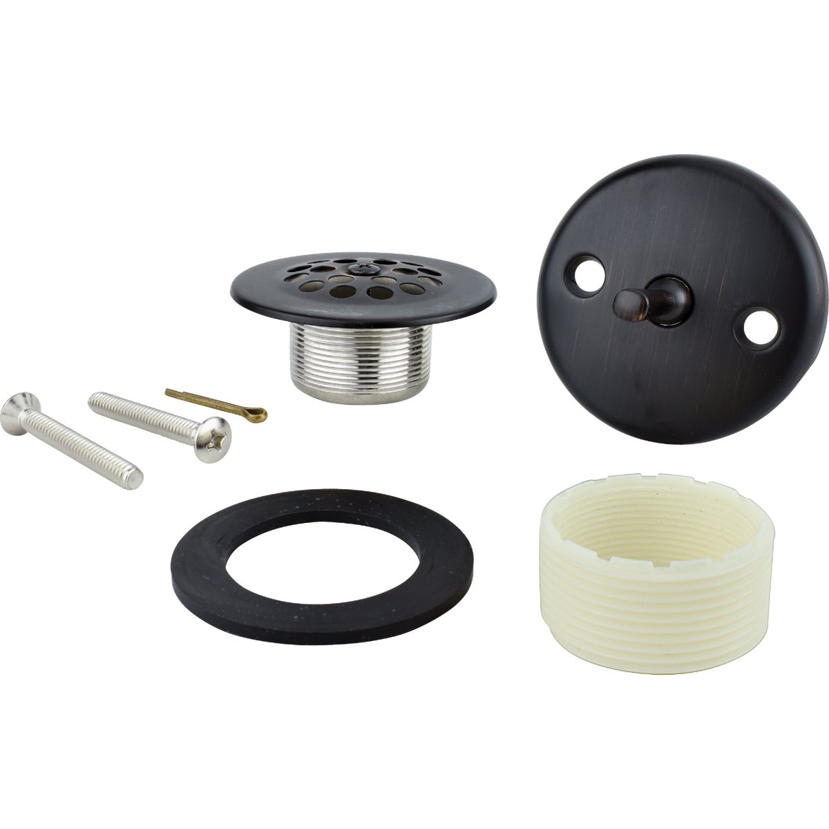 Do it Best Venetian Bronze Trip Lever Bath Drain Trim Kit