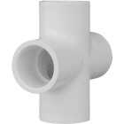 Charlotte Pipe Schedule 40 1/2 in. PVC Pipe Cross Image 1
