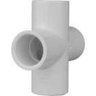 Charlotte Pipe Schedule 40 3/4 in. PVC Pipe Cross Image 1