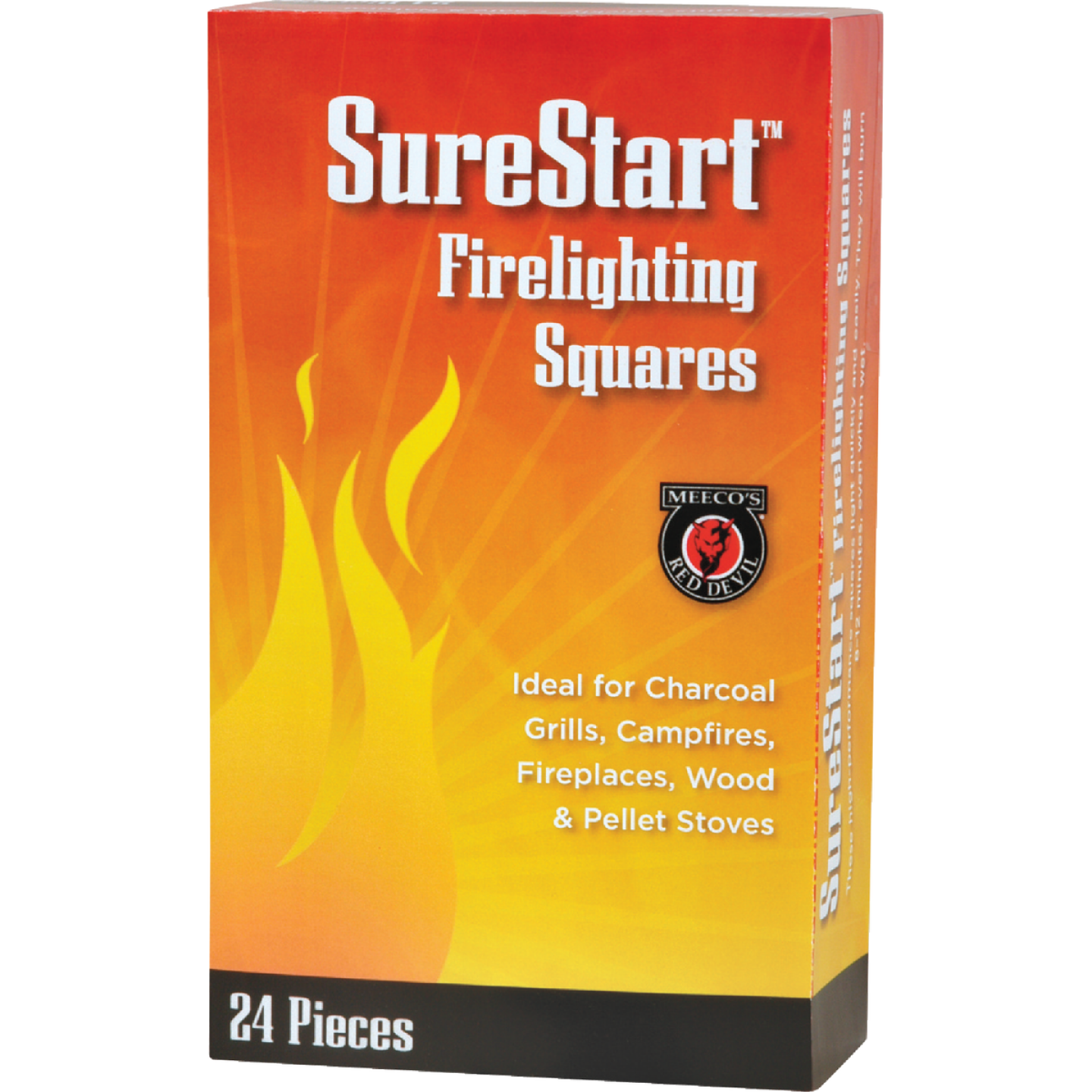 Meeco's Red Devil SureStart Fire Starter Squares (24-Pack) Image 1