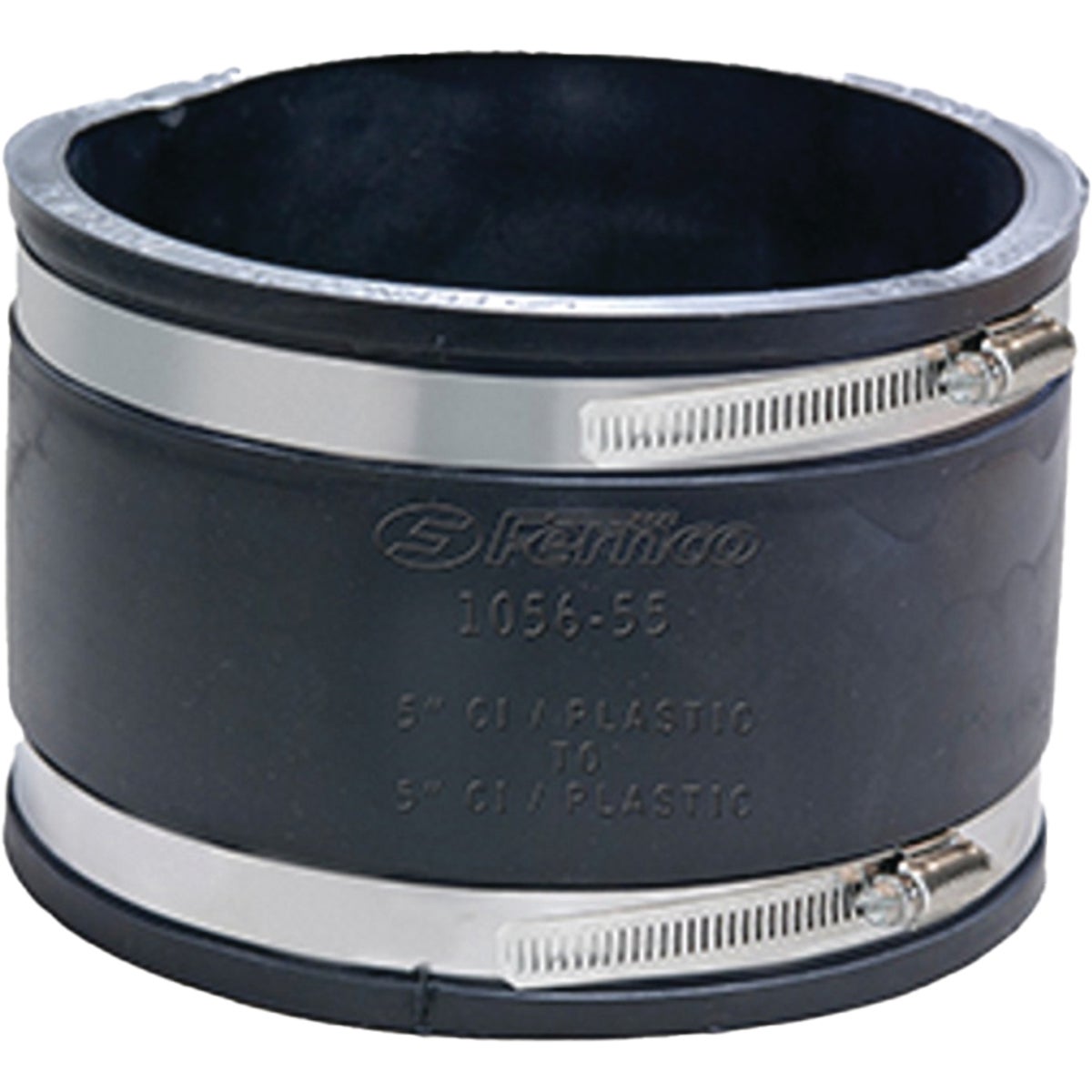 Fernco 5 In. x 5 In. Flexible PVC Coupling Image 2