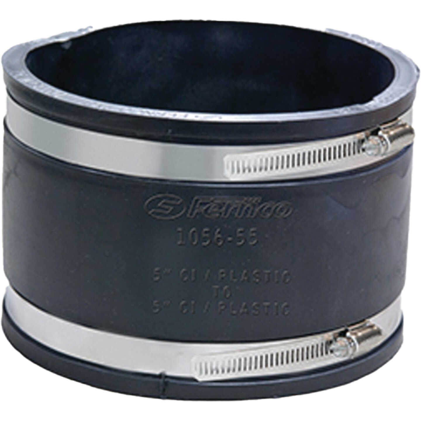 Fernco 5 In. x 5 In. Flexible PVC Coupling Image 2