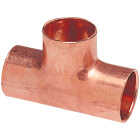 NIBCO 1 In. x 1 In. x 1/2 In. CxCxC Reducing Copper Tee Image 1