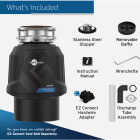 Insinkerator Power 3/4 HP Garbage Disposer, 6 Year Warranty Image 6