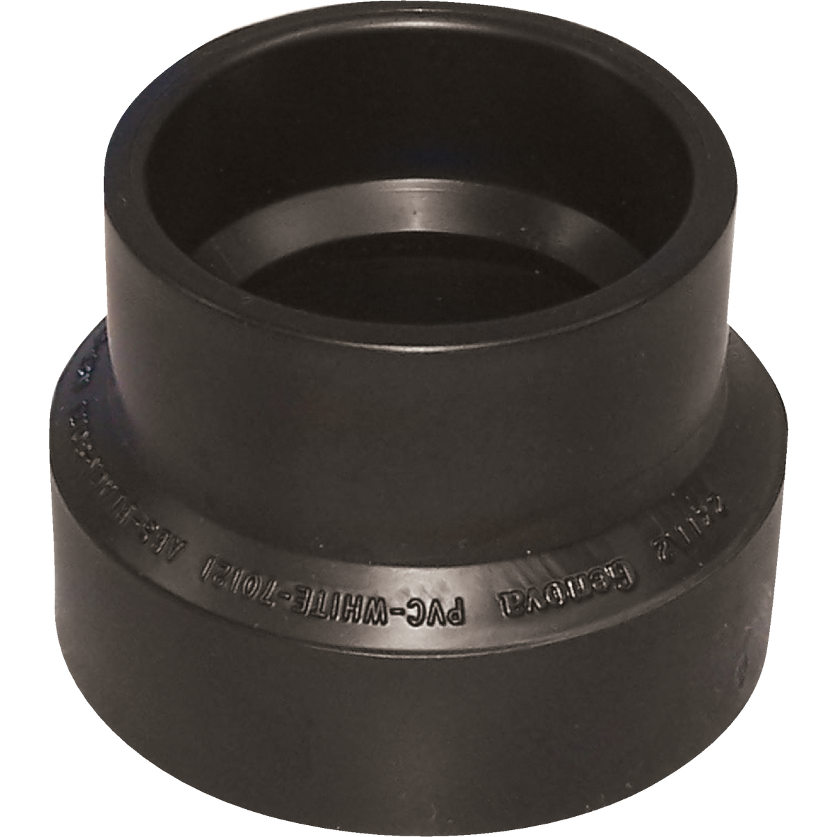 Charlotte Pipe 4 In. x 2 In. Hub x Hub Reducing ABS Coupling