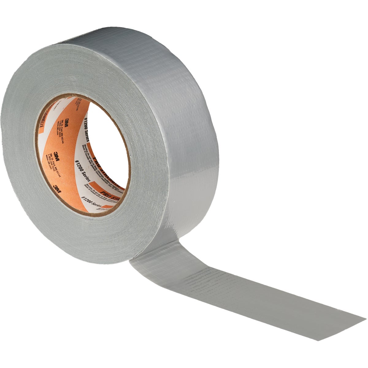 3M 1.88 In. x 60 Yd. Pro Strength Industrial & HVAC Duct Tape, Gray Image 3