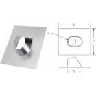 SELKIRK 5 In. RV Gas Vent Adjustable Roof Flashing Image 1