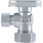 SharkBite 1/2 In. Compression x 3/8 In. Compression Quarter Turn Angle Valve Image 3