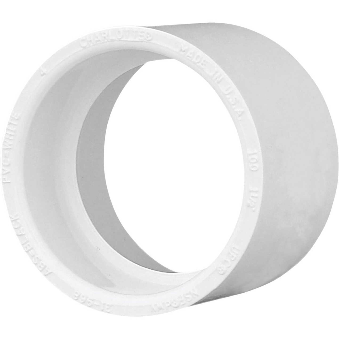 Charlotte Pipe 1-1/2 In. Hub Schedule 40 DWV PVC Coupling Image 1