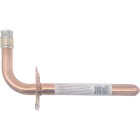SharkBite 1/2 In. x Closed (4 In. x 8 In.) PEX Press Brass Stub-Out with Bracket Image 2