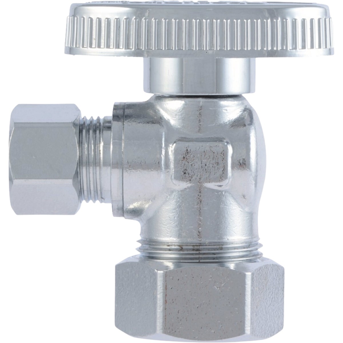 SharkBite 1/2 In. Compression x 3/8 In. Compression Quarter Turn Angle Valve (4-Pack) Image 4