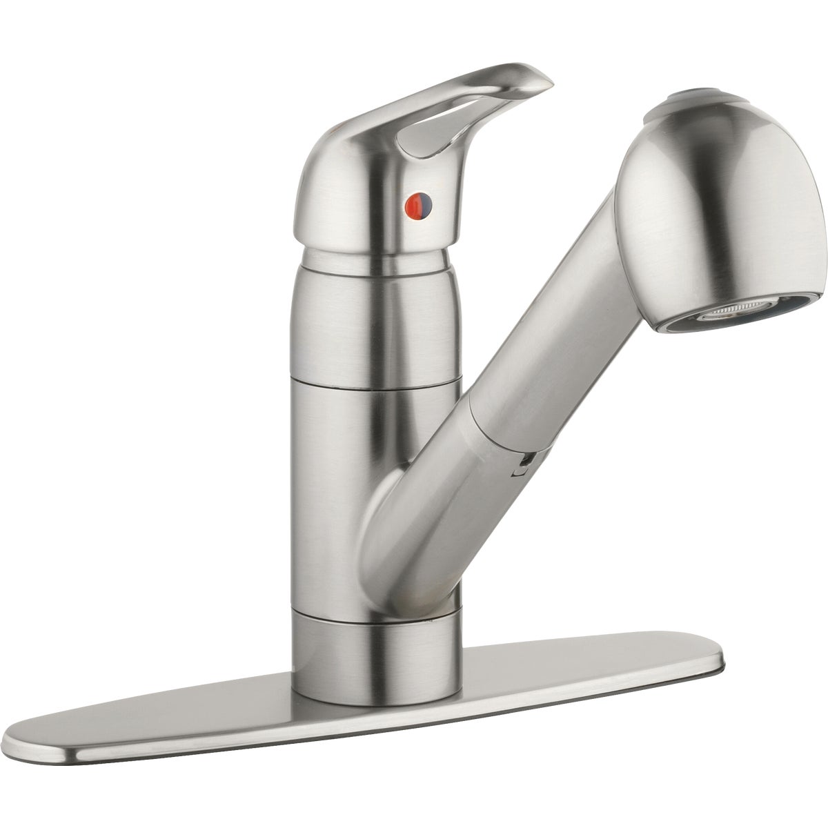 Homepointe PVD Single Loop Handle Pull, Brushed Nickel