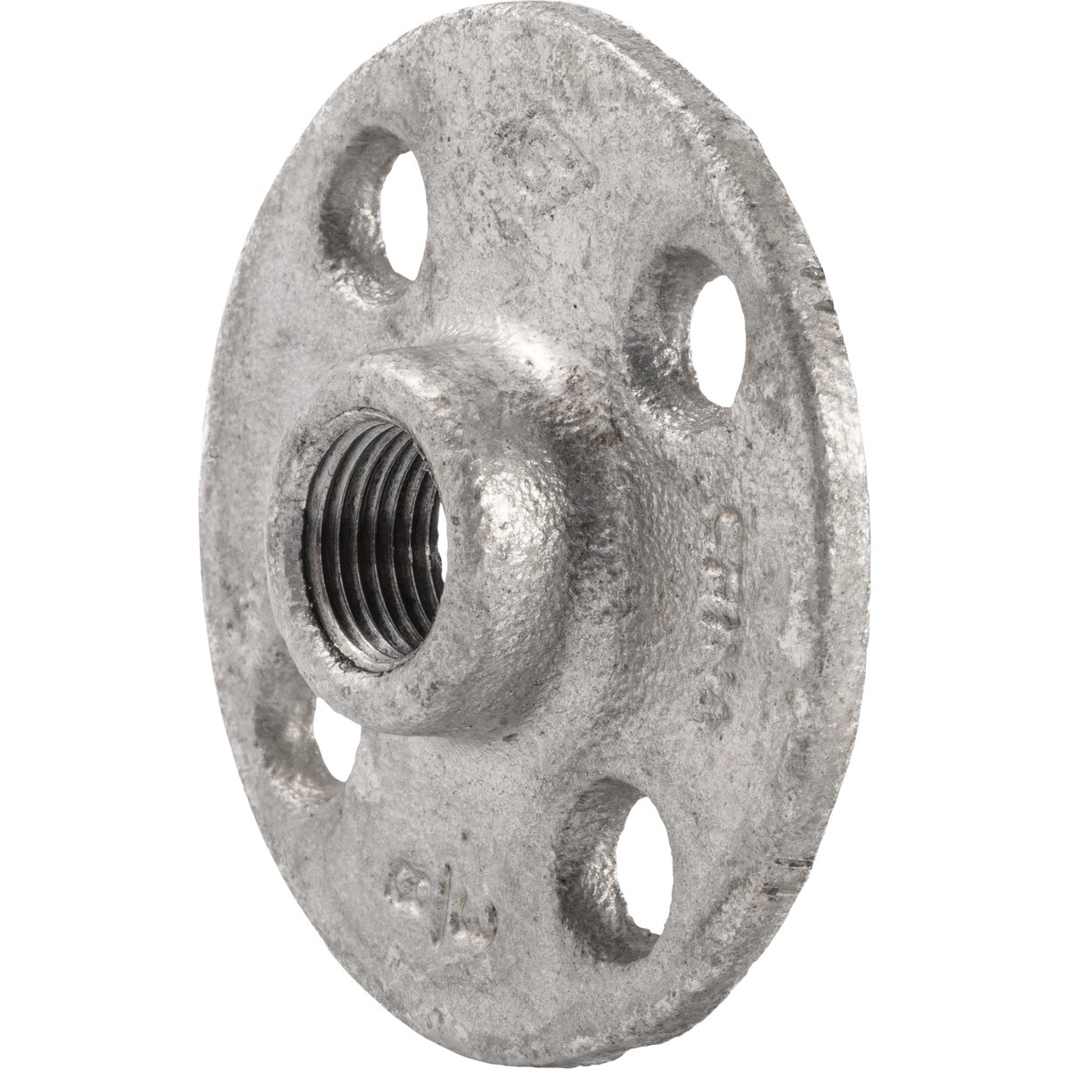 Southland 3/8 In. Galvanized Malleable Iron Floor Flange Fitting Image 2