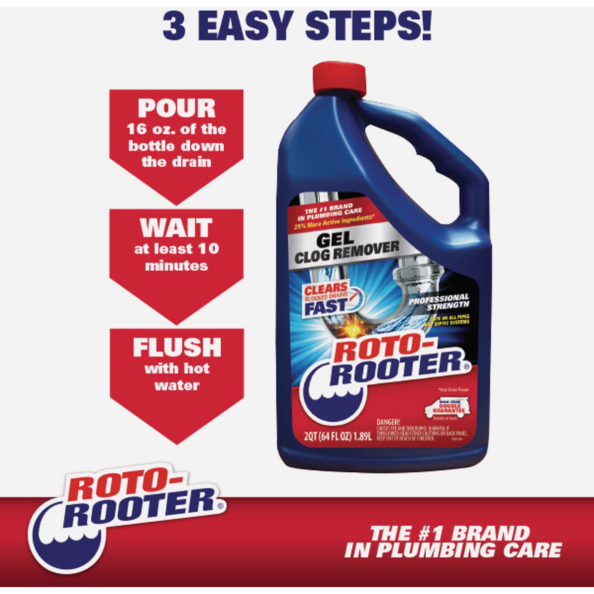 Roto-Rooter 32 Oz. Gel Clog Remover Image 6