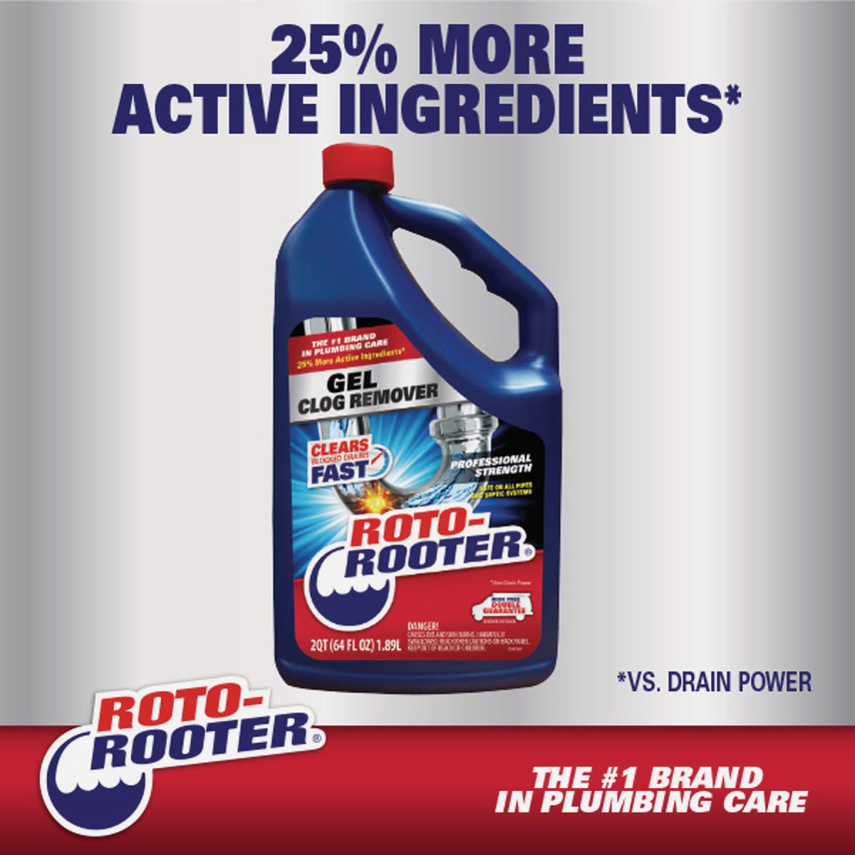 Roto-Rooter 32 Oz. Gel Clog Remover Image 4