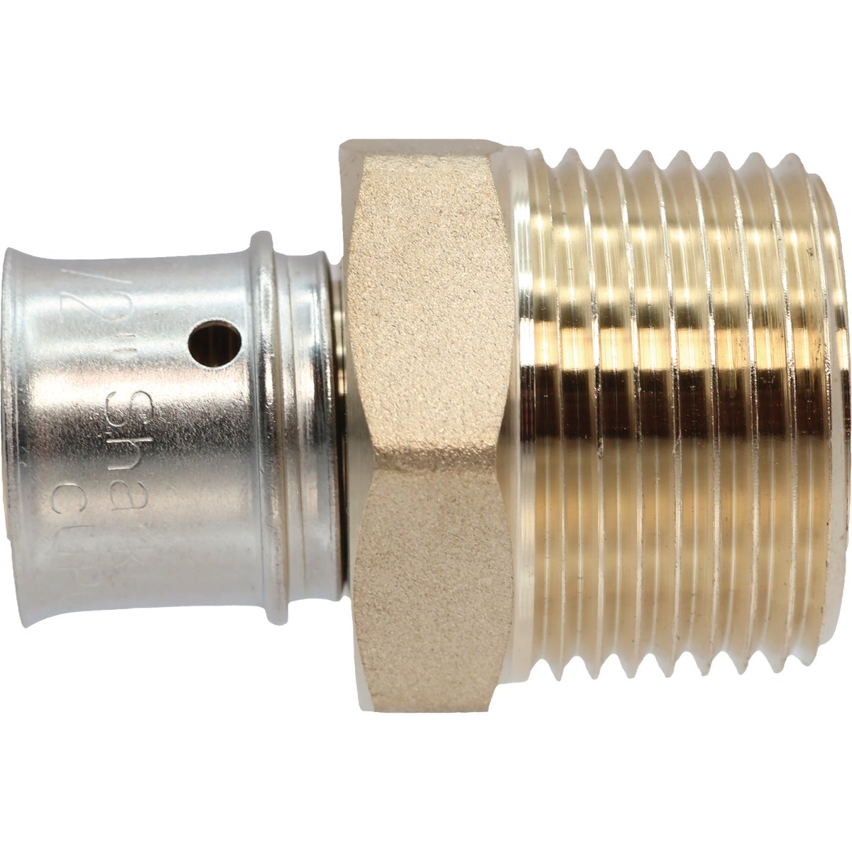 SharkBite 3/4 In. x 3/4 In. FNPT PEX Press Brass Adapter