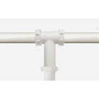 Keeney 1-1/2 In. White Polypropylene Center Outlet Tee Image 2