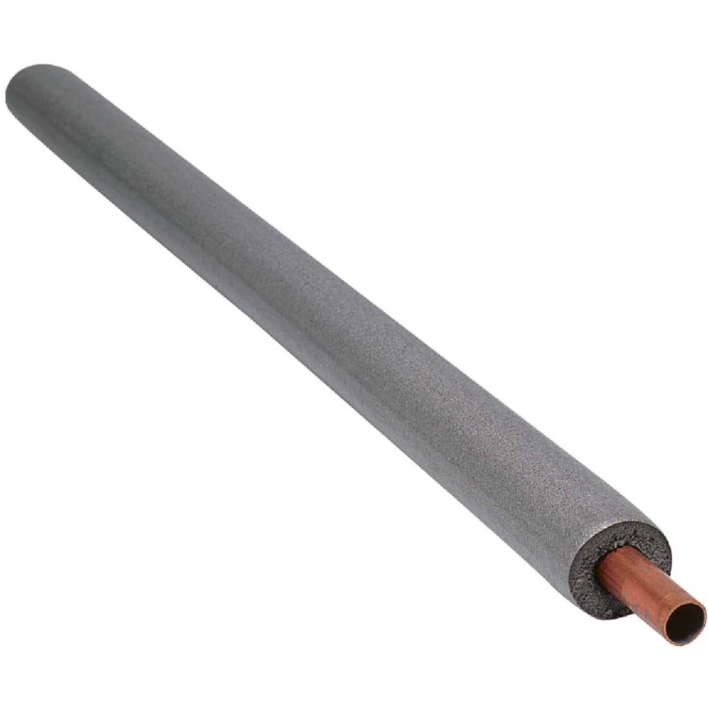Tundra 1/2 In. Wall Semi-Slit Polyethylene Pipe Insulation Wrap, 1 In. x 6 Ft. Fits Pipe Size 1 In. Copper / 3/4 In. Iron Image 1