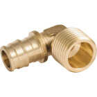 SharkBite PEX-A Brass 1/2 In. x 1/2 In. MNPT Elbow Image 1
