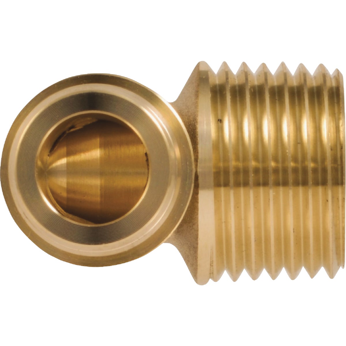 SharkBite PEX-A Brass 1/2 In. x 1/2 In. MNPT Elbow Image 4