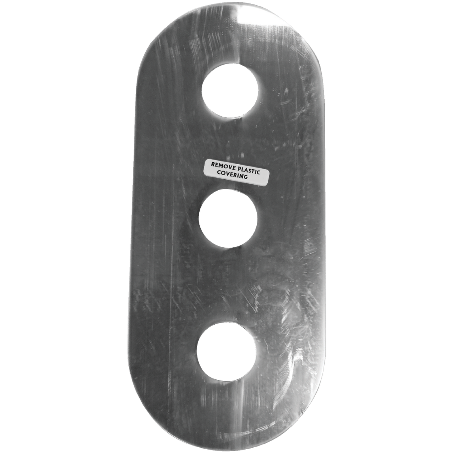 PPP Mirrored Acrylic Triple Faucet Cover-Up Plate Image 1